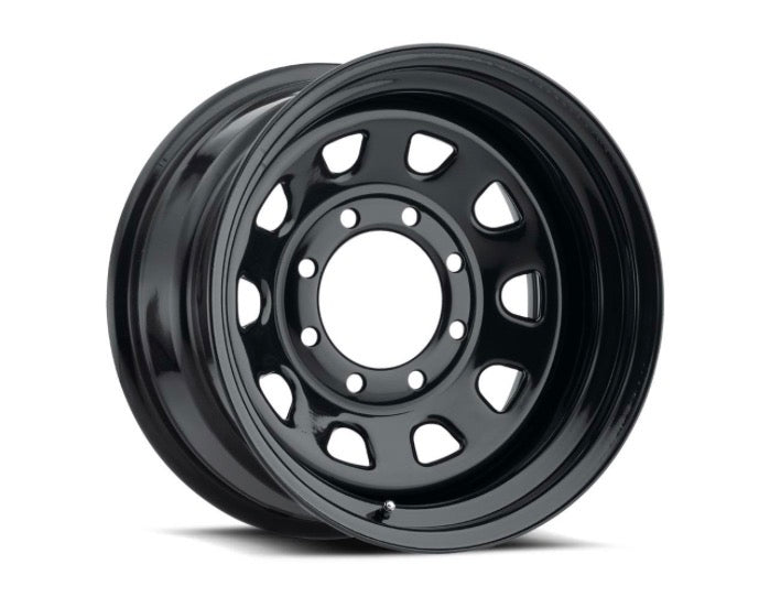 Vintage D Window Steel Wheels