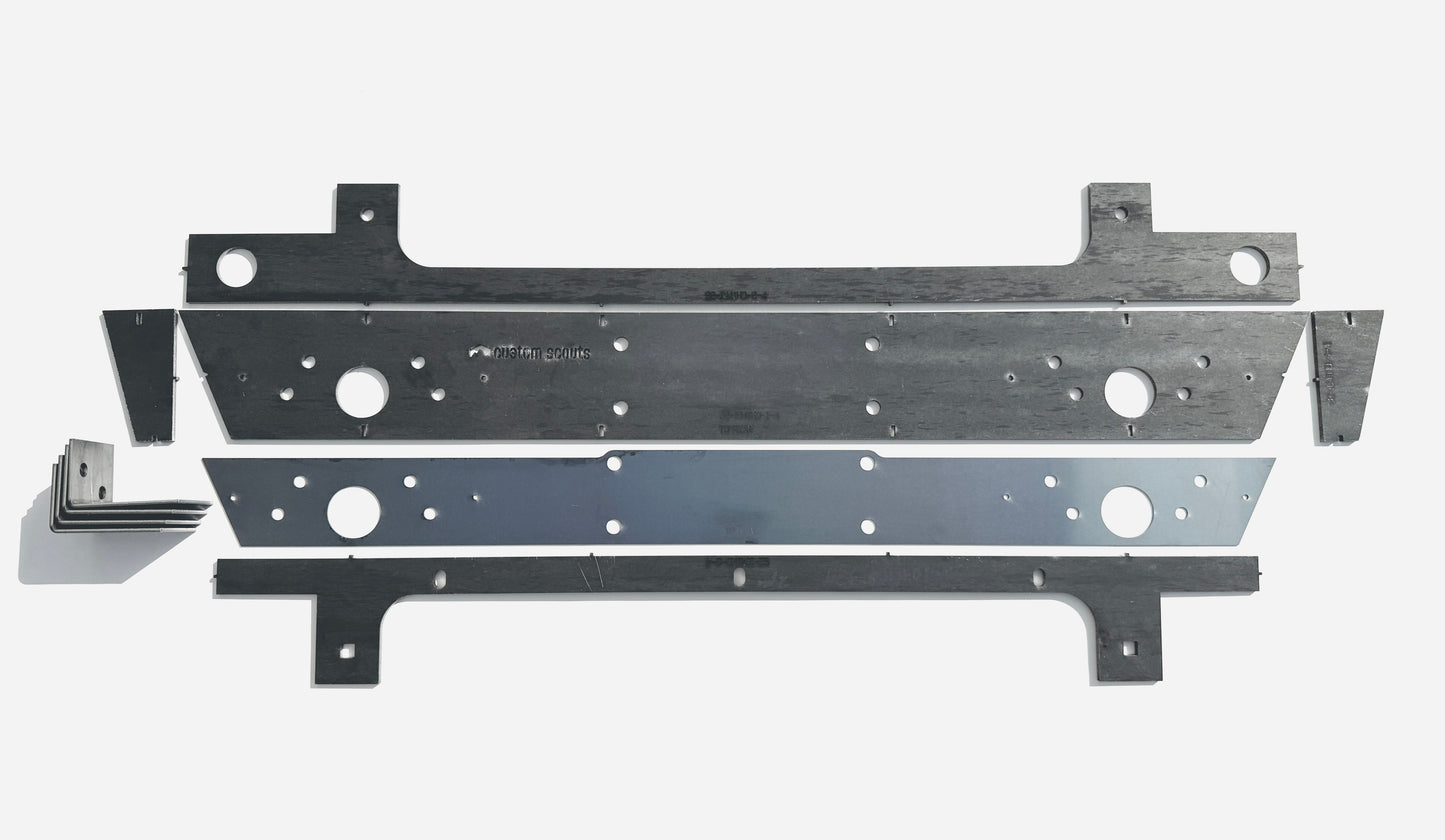 Heavy Duty Rear Frame Crossmember - Scout II