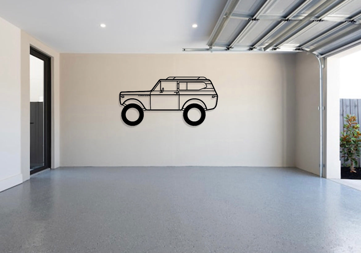 International Scout Wall Art --- SIZE --- 24"x48"
