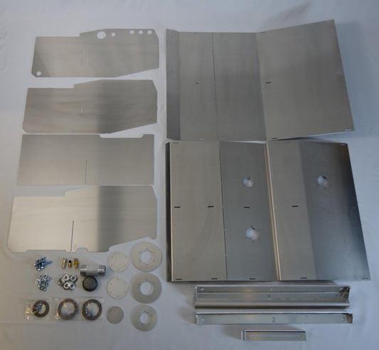 **CLEARANCE**30 Gallon ALUMINUM Fuel Tank Kit COMBO WITH SKID PLATE