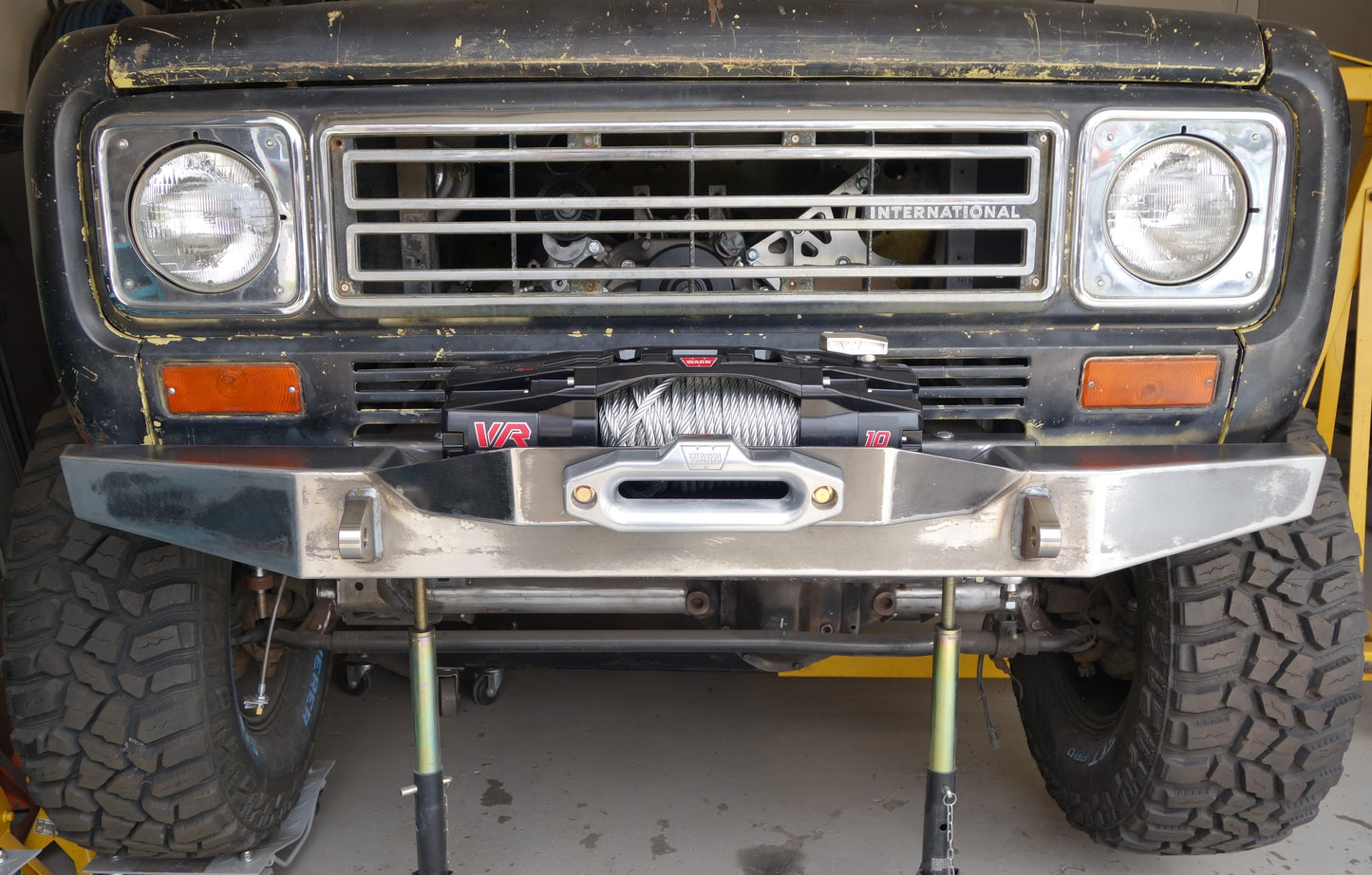 Gen 5 Heavy Duty Front Winch Bumper - Scout II