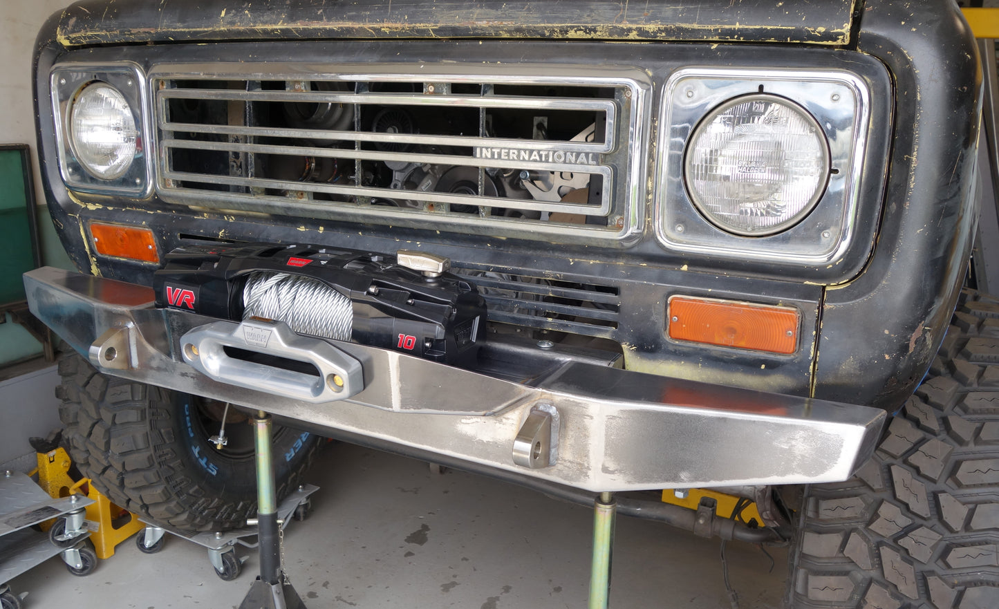 Gen 5 Heavy Duty Front Winch Bumper - Scout II