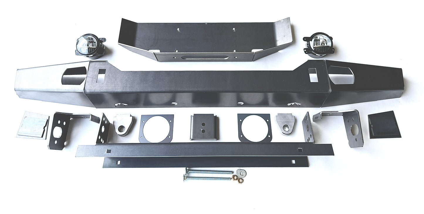 Gen 5 Heavy Duty Front Winch Bumper WITH LIGHTS - Scout II