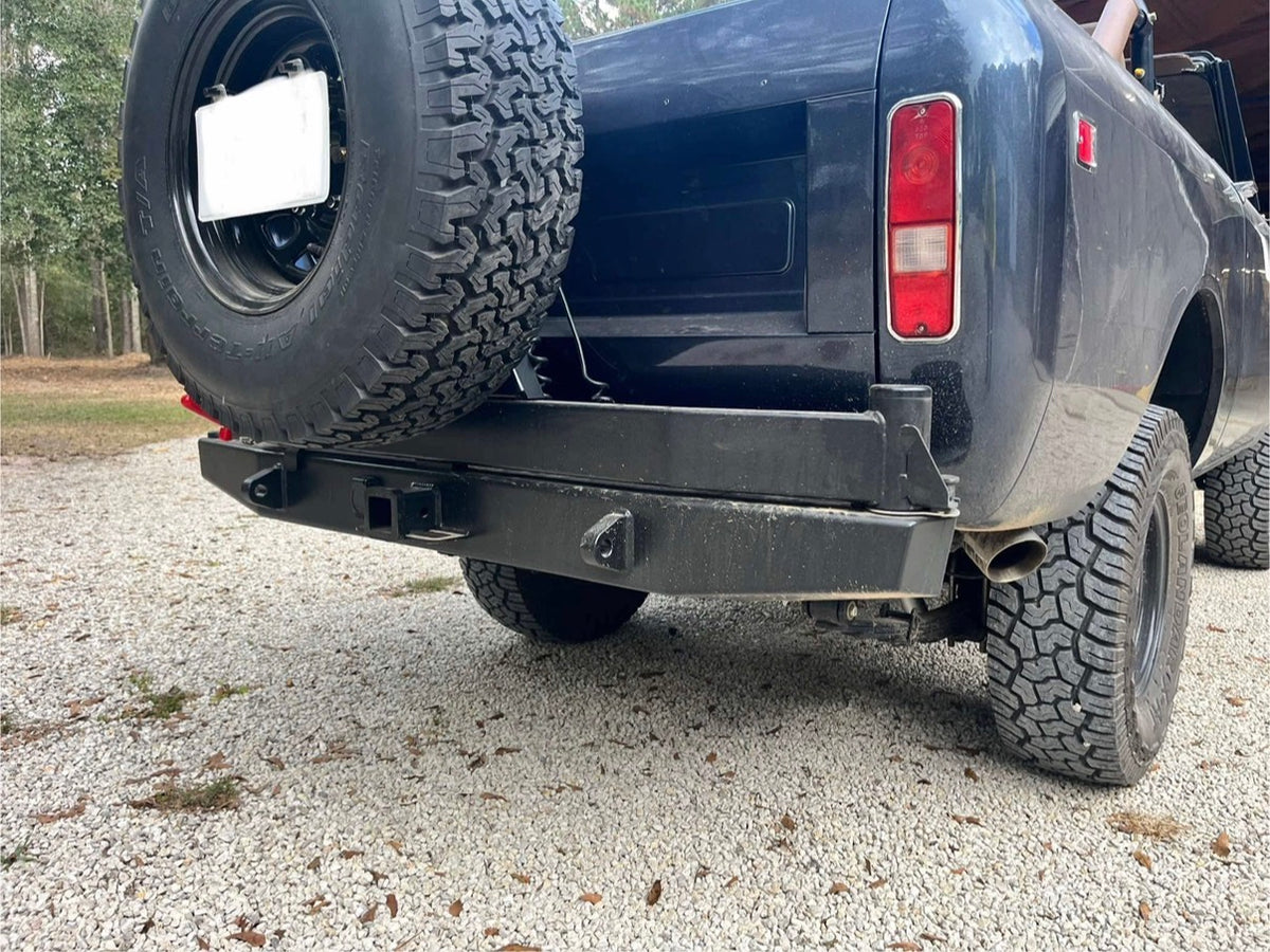 Expedition Modular Tire Carrier Accessory Bumper - Scout II