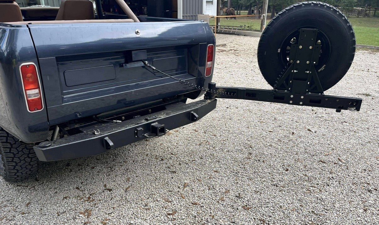 Expedition Modular Tire Carrier Accessory Bumper - Scout II