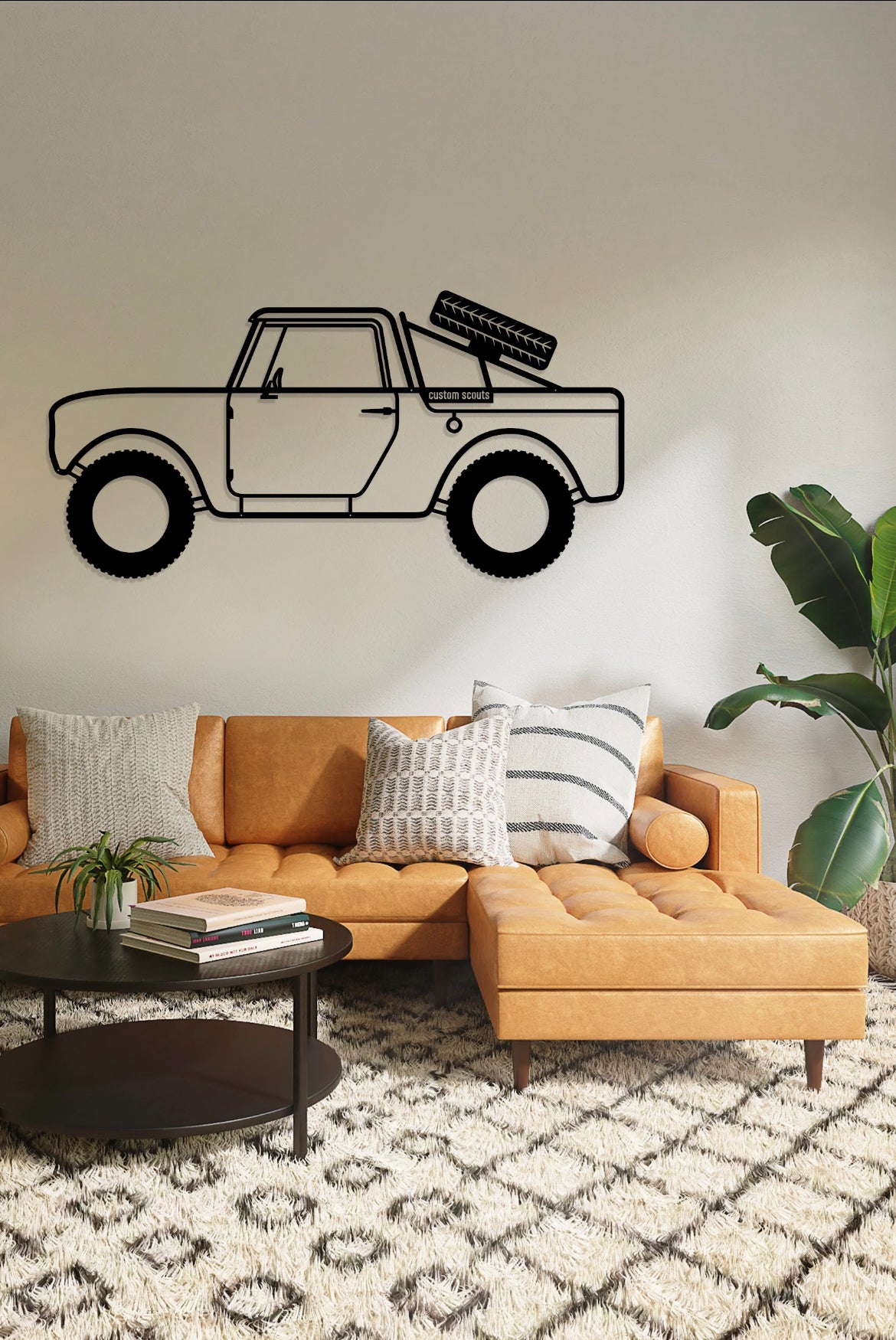 International Scout Wall Art --- SIZE --- 12"x24"