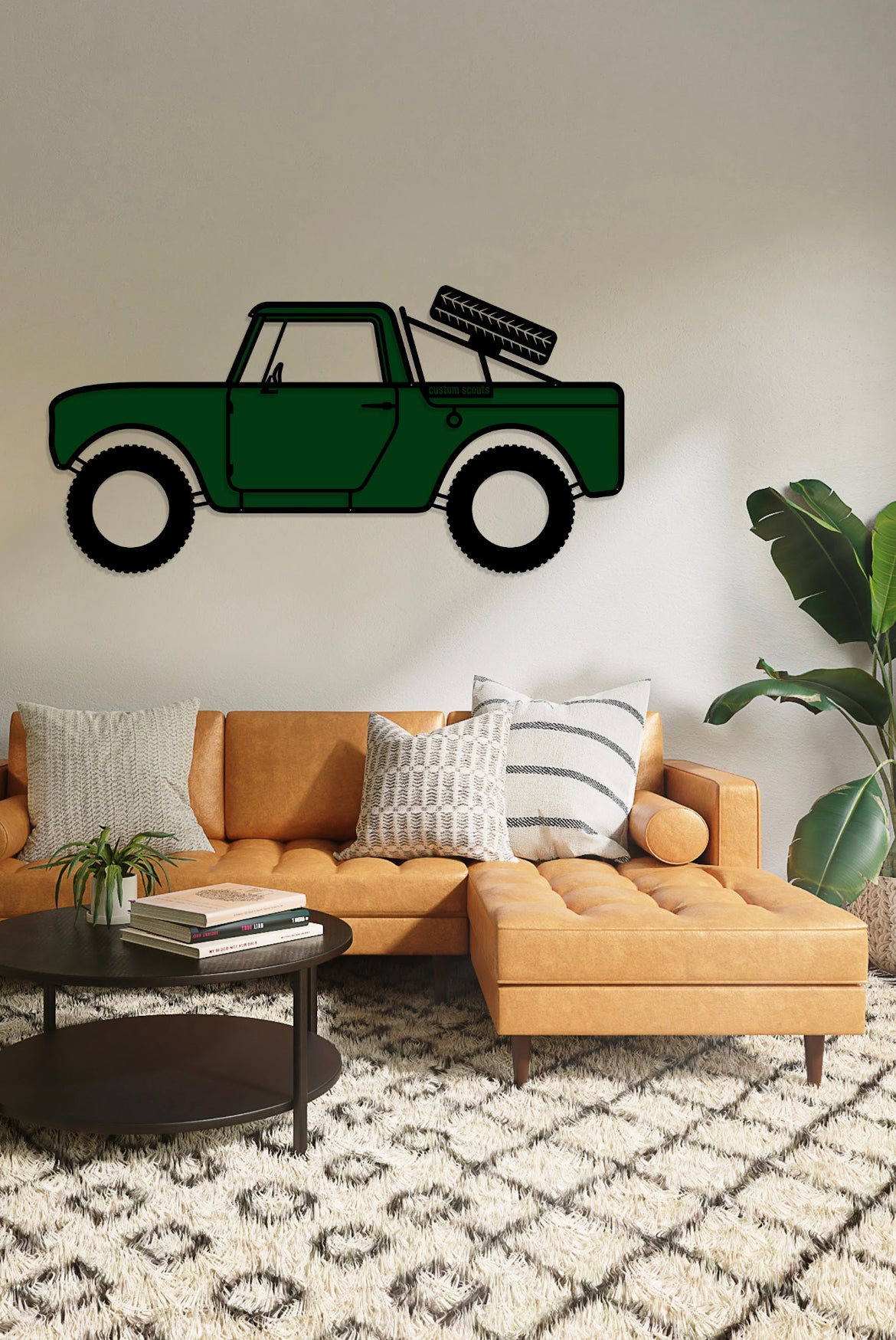 International Scout Wall Art --- SIZE --- 12"x24"