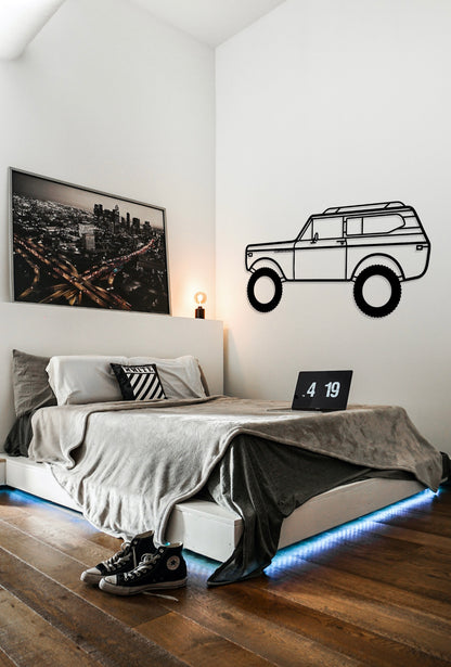 International Scout Wall Art --- SIZE --- 12"x24"