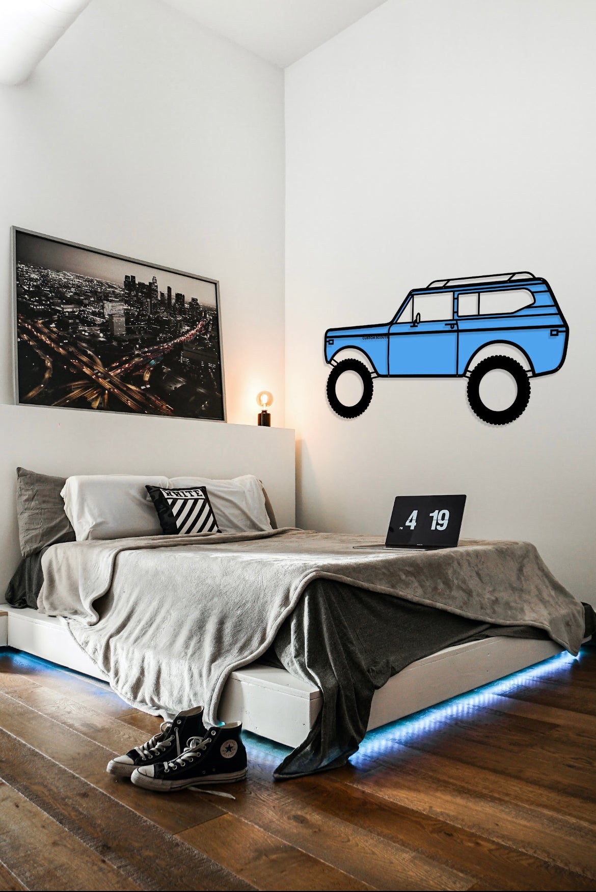 International Scout Wall Art --- SIZE --- 12"x24"