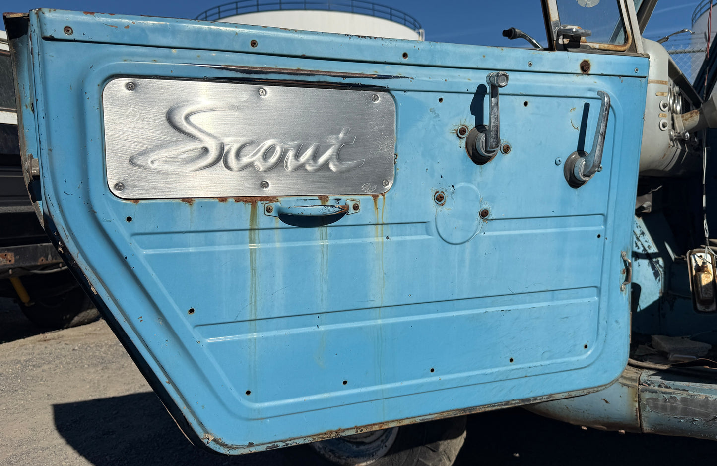 Scout 80/800 Custom Door Panel Access Cover