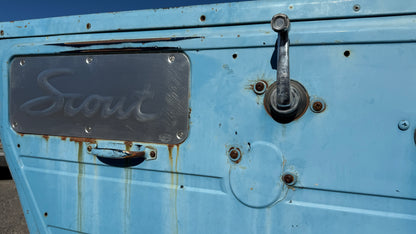 Scout 80/800 Custom Door Panel Access Cover