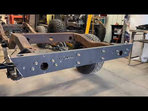 Heavy Duty Rear Frame Crossmember - Scout II